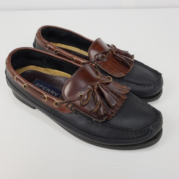 boat shoes with tassels